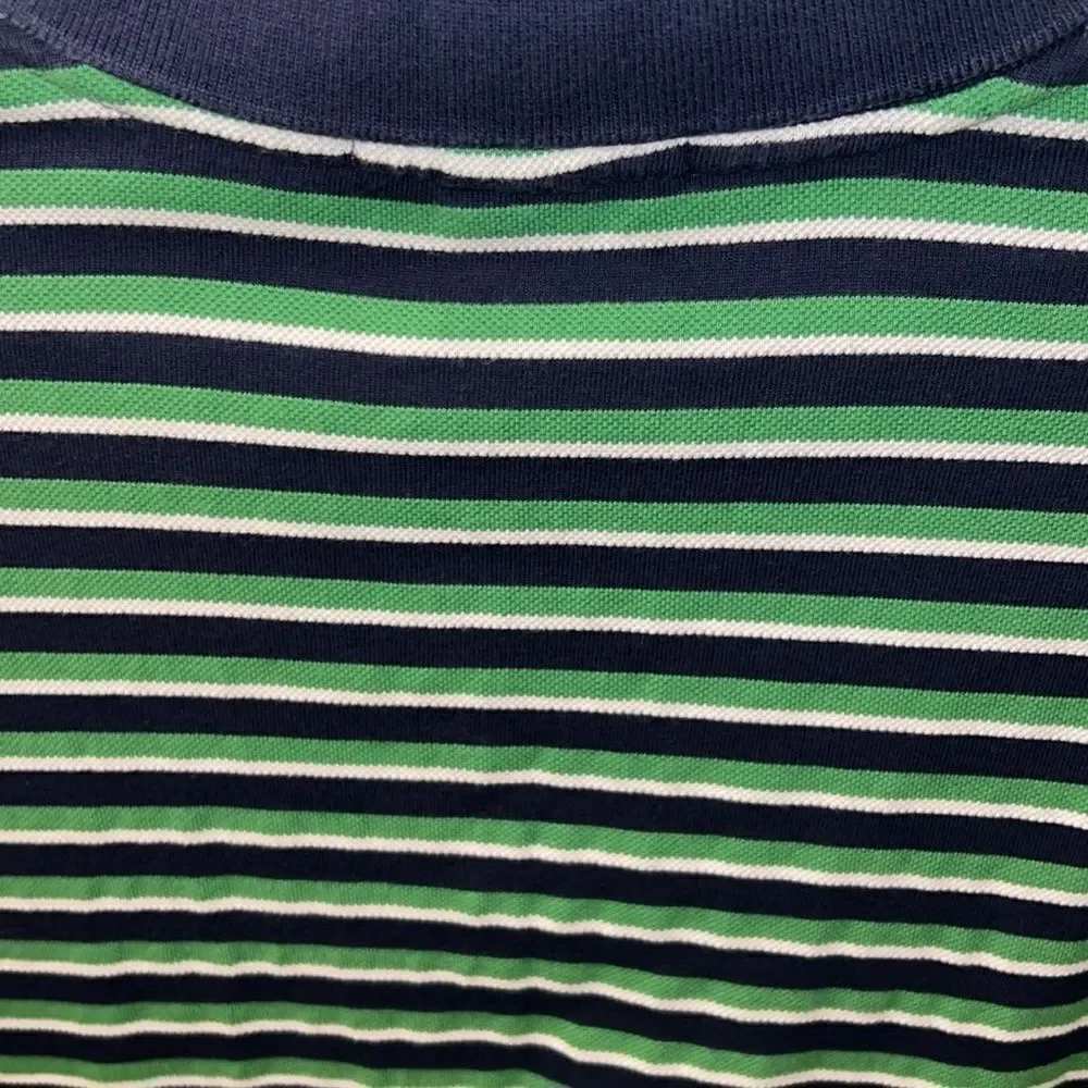 Polo Ralph Lauren shirt blue green white orange